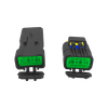 2-hole waterproof automobile connector