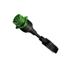 Green durability J 1708 cable 6-pin ohm sensitive insulation resistance