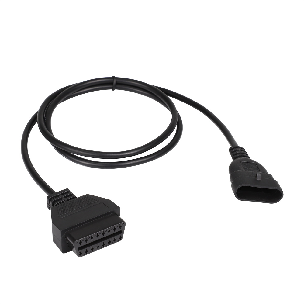 3Pin Female To Fiat 3Pin OBD 2 Test OBD2 3Pin Cable For Automobile Maintenance Diagnosis