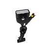 Sinotruk 12P male plastic shell black (black plastic cover +2 black inserts)