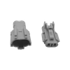 Automobile waterproof connector connector 2 core wire hole automobile daytime running lamp plug-in fog lamp plug