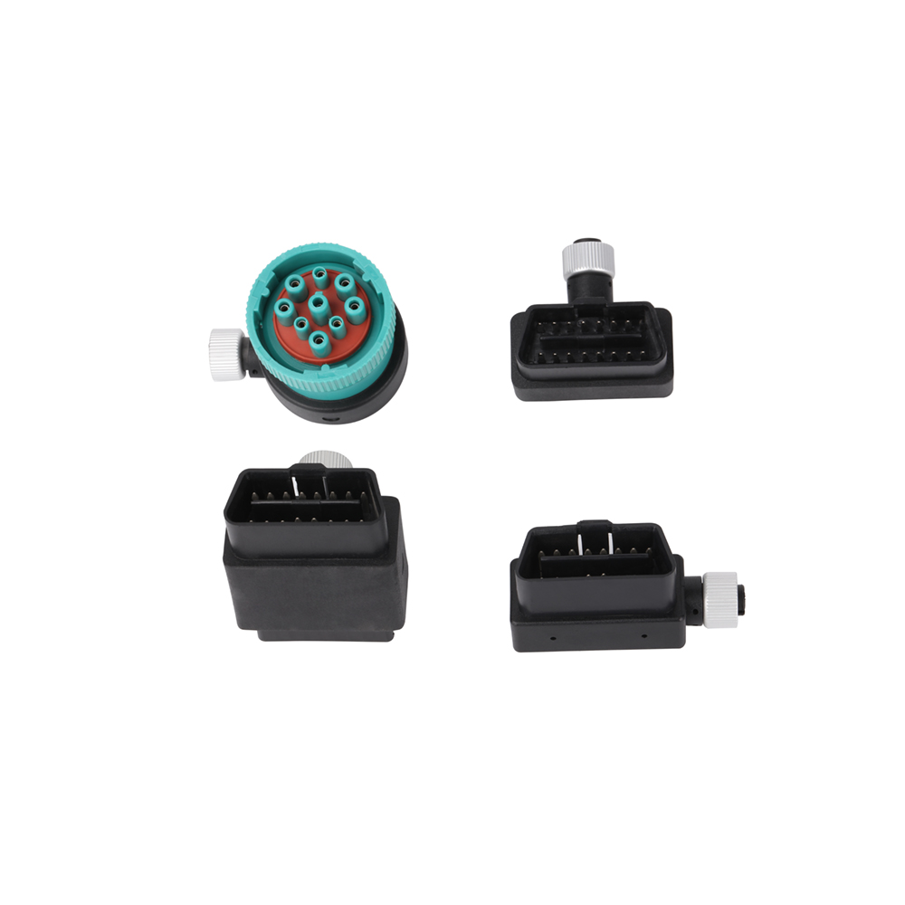 16Pin Male To Female With M12 8PIN Adapter M12 8 Pin Waterproof Connector OBDII 16 Pin Adapter For OBD2 Diagnostic Scanner Fault