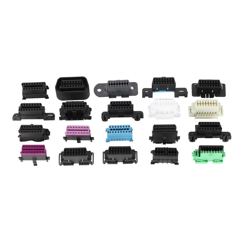 16Pin Male To Female With Fiat Connector OBD 16Pin obd2 Y Cable For OBD2 Diagnostic Scanner Fault Code Reader