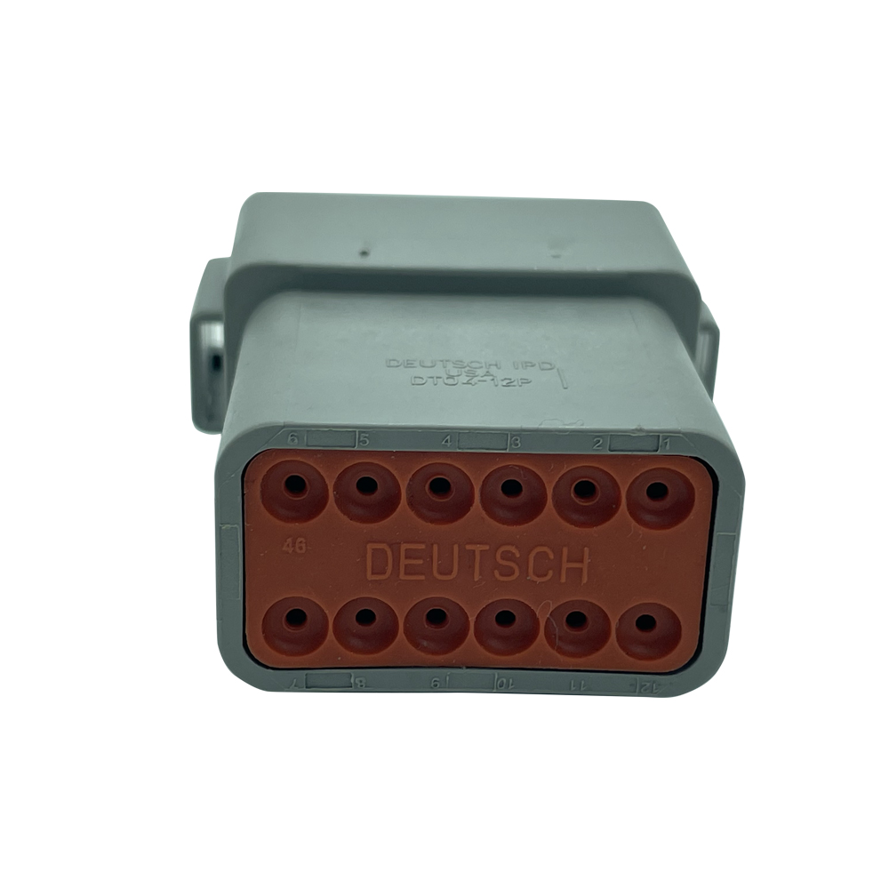 12 way internal thread plug shrink boot lip dt04-12pdeutsch DT connector kit
