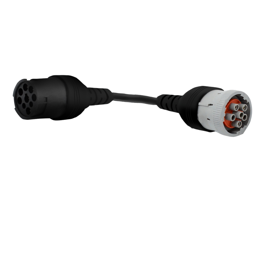 6 Pin J1708 Female to Molex 20 Pin Female and J1708 Male Splitter Y Cable