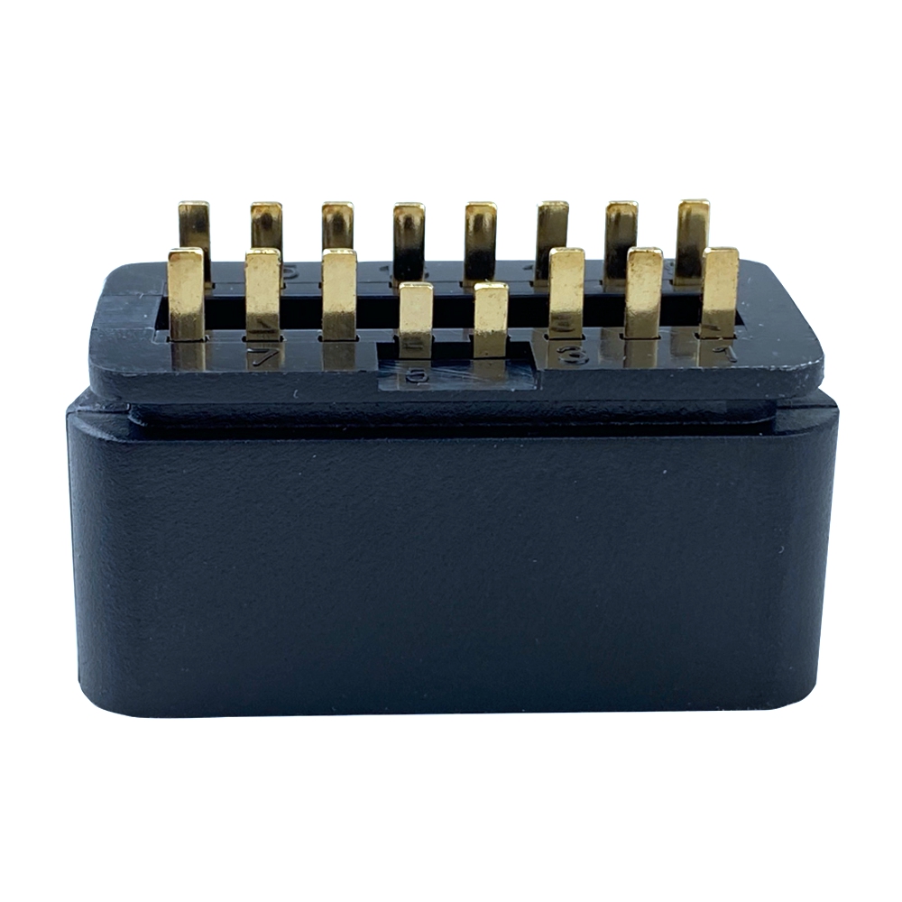 The j1962 16 pin OBD II bus 12V connector is suitable for most cars