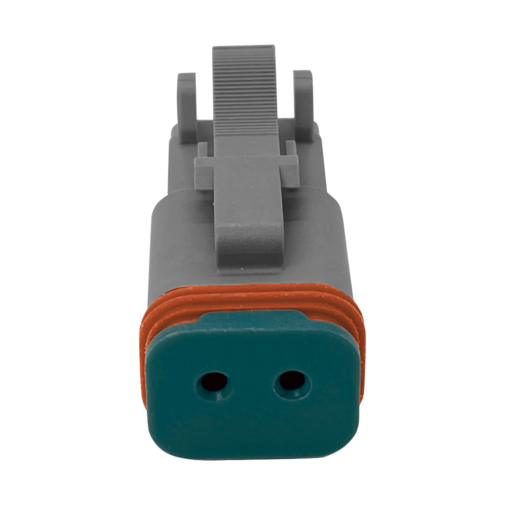 Automobile Connector Plug 2-Way LED 12V Clear SR01 Grey