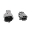 Male and female butt joint terminal of waterproof connector of automobile connector
