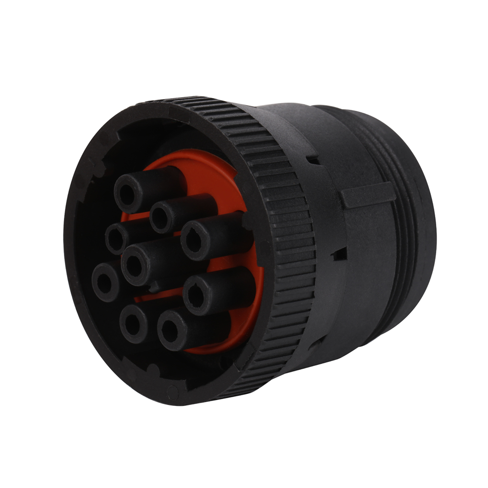 9PIN TYPE1 MALE GRAY TO 9P TYPE1 Screw FEMALE BLACK WITH JAE 12PIN splittet y j1939 deutsch splitter cable For Teleinformation p