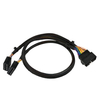 16Pin Right Male To Female With Volov Connector OBD2 OBD-II Male Y OBD To Volvo Splitter Cable For OBD2 Diagnostic Scanner Fault